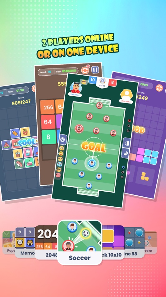 #2. 2 Player Game Box Online (iOS) 由: Cong Nguyen