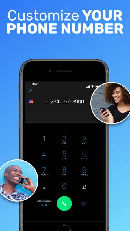 Text Me - Phone Call + Texting screenshot 2 of 5