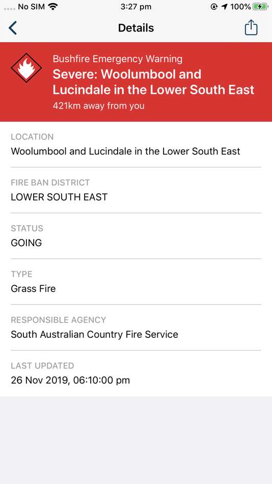 #5. Alert SA (iOS) 由: Government of South Australia – South Australian Fire and Emergency Services Commission