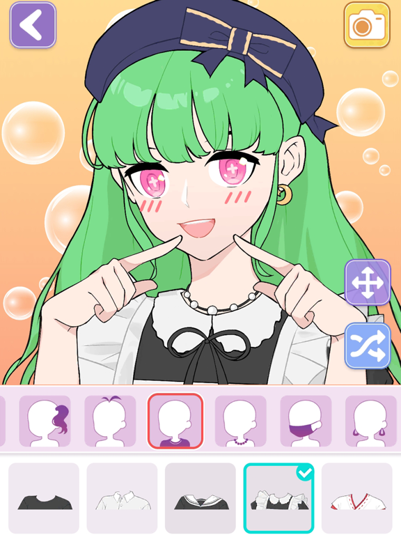 Vlinder Avatar Maker: emoji iPad screenshot 4 - Games app