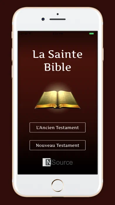 La Sainte Bible - français App Store screenshot 1