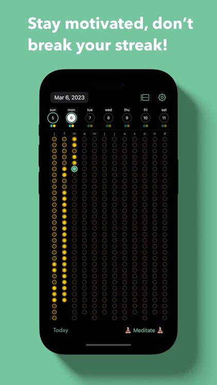 Goal Streak Calendar