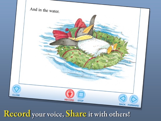 Tacky’s Christmas iPad screenshot 4 - Book app