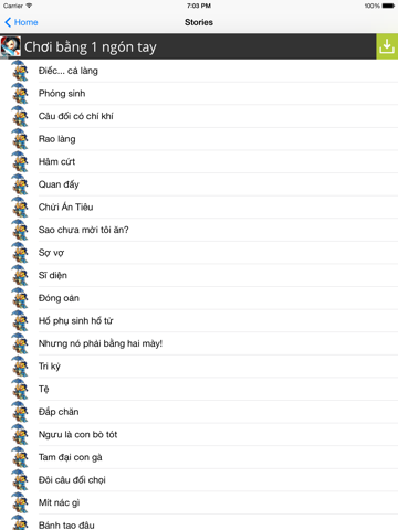 Screenshot #5 pour Dân Gian Cười