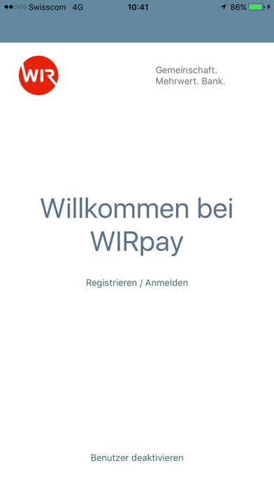 Screenshot #1 pour WIRpay