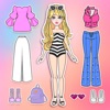 DIY Paper Doll Dress Fashion icon