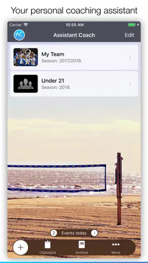 Screenshot von Assistant Coach Volleyball auf dem iPhone 1