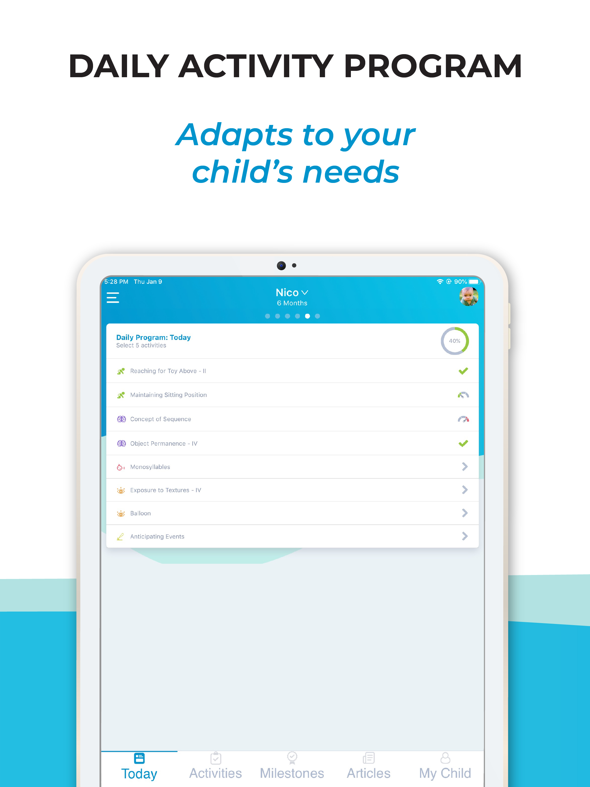 BabySparks - Development App