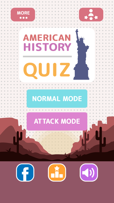 Screenshot #1 pour American History Quiz - Game