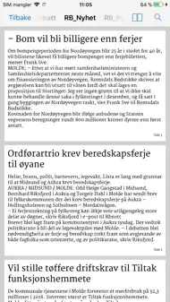 Romsdals Budstikke eavis iphone bilder 1