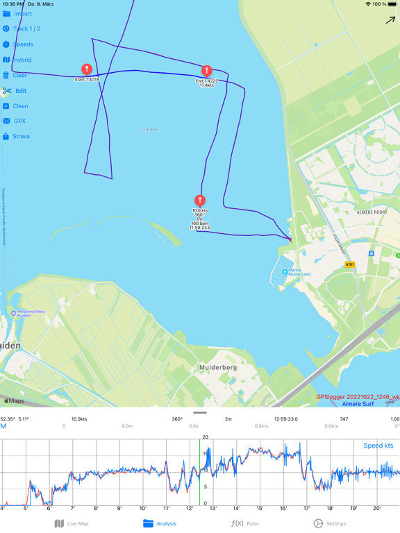 Screenshot #5 pour GPSlogger Kalman