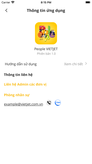 People Vietjet Screenshot
