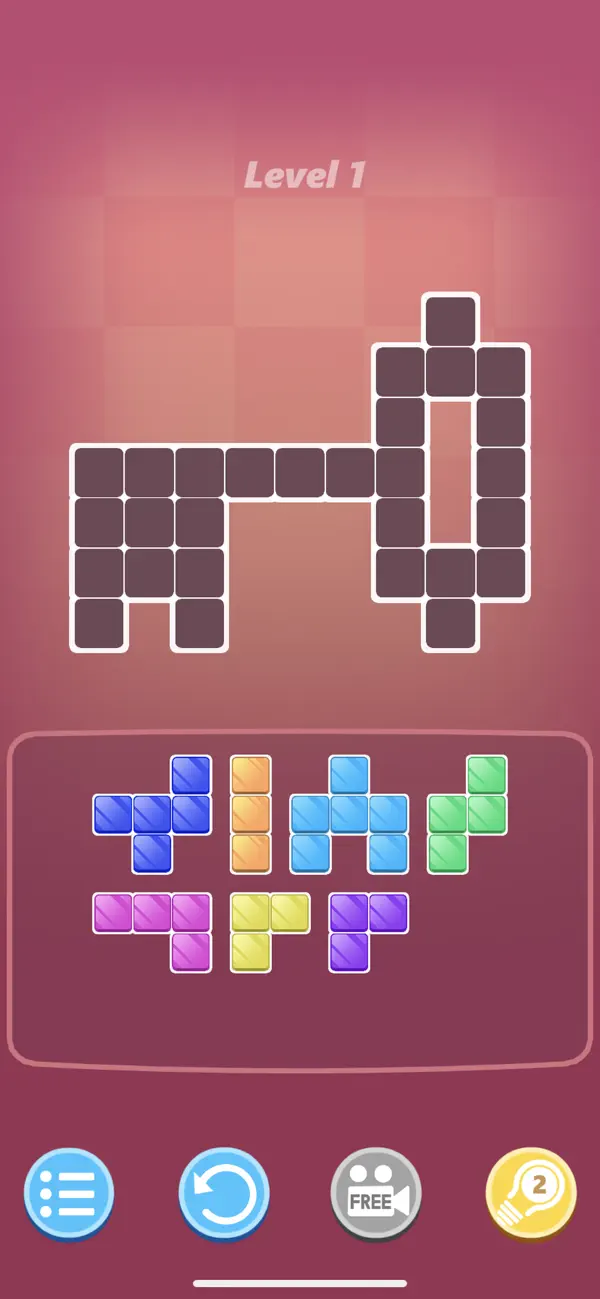 Screenshot #2 pour Block Hit - Jeu de réflexion