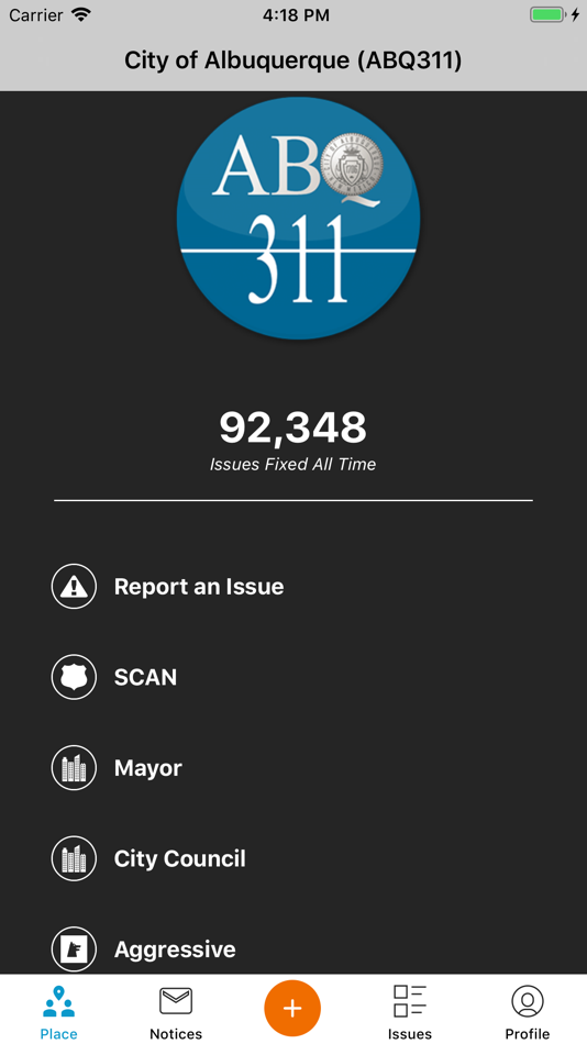 #1. ABQ 311 (iOS) Tekijänä: City of Albuquerque