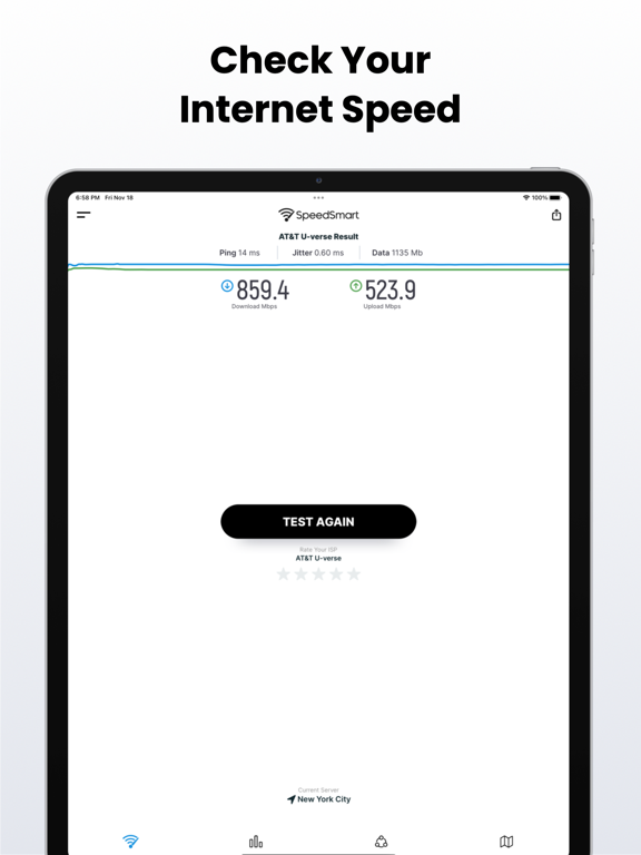 Screenshot #4 pour Test Débit Internet SpeedSmart