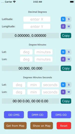 Coordinate Convertor Pro HD screenshot 4