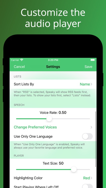 Text to Speech - Speaky