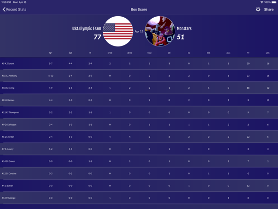 App screenshot