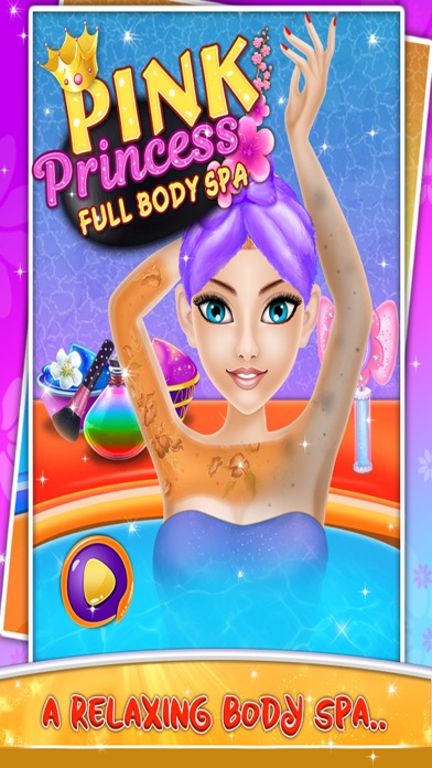 Pink Princess Full Body Spa Screenshot