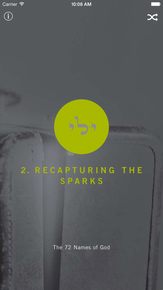 #1. 72 Names of God (iOS) 게시자: The Kabbalah Centre International