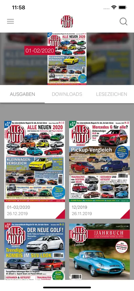 Alles Auto E-Paper