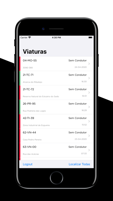 MEO Frotas Screenshot
