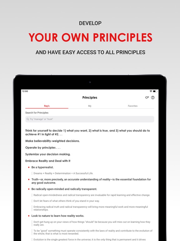 App screenshot