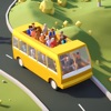 Level Up Bus 3D icon