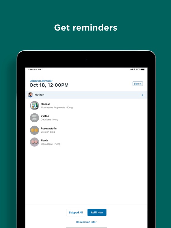 App screenshot
