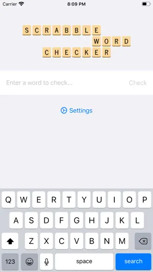 Word Checker for SCRABBLE screenshot 2