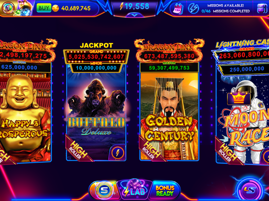 Lightning Link Casino Slots iPad app afbeelding 2