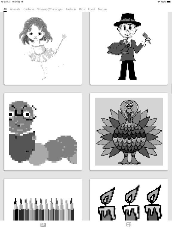Color by Number •• iPad screenshot 10 - Entertainment app