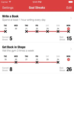 Goal Streaks screenshot 1