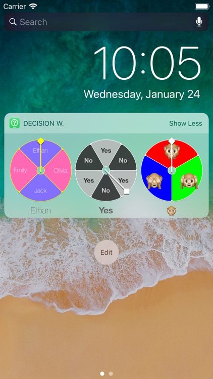 Decision Widget