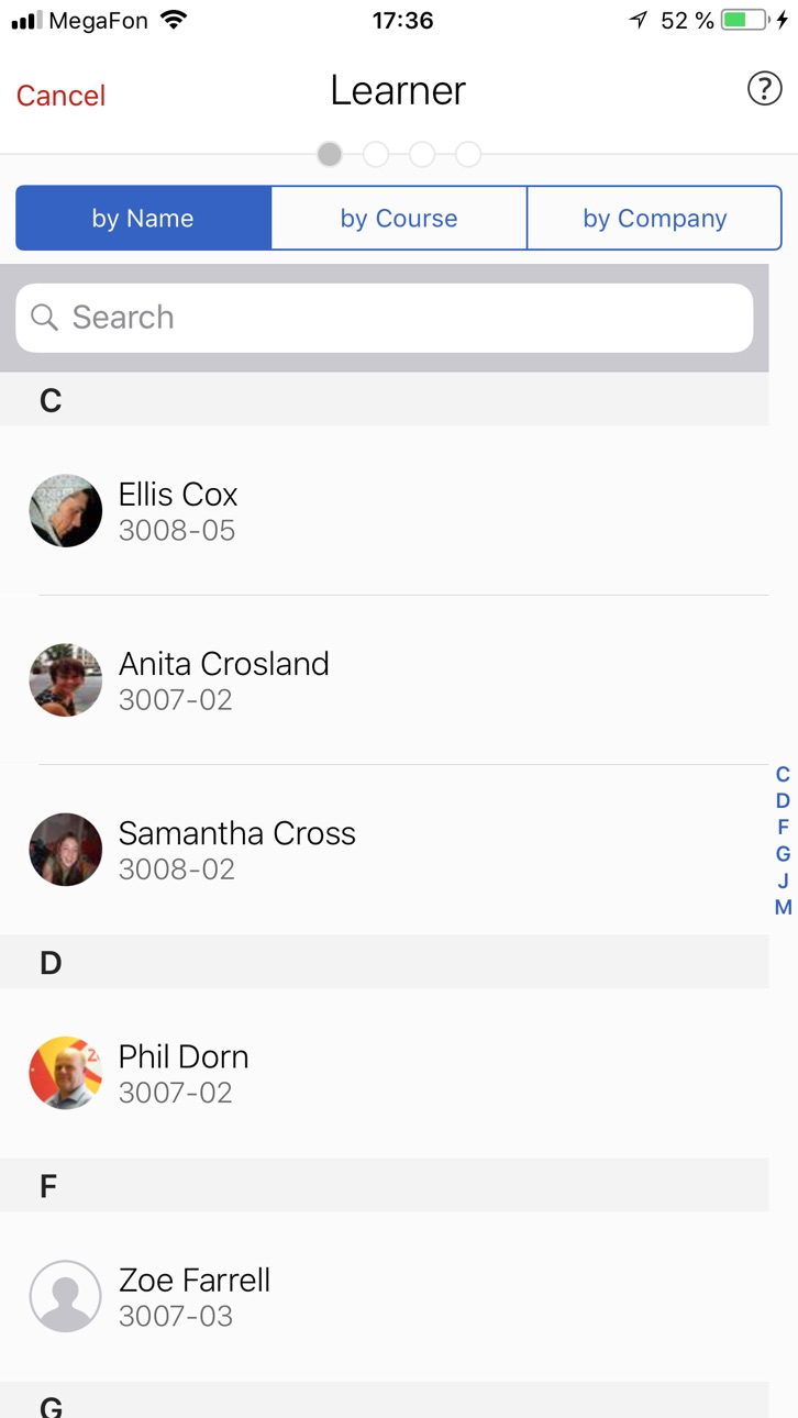 iPhone screenshot