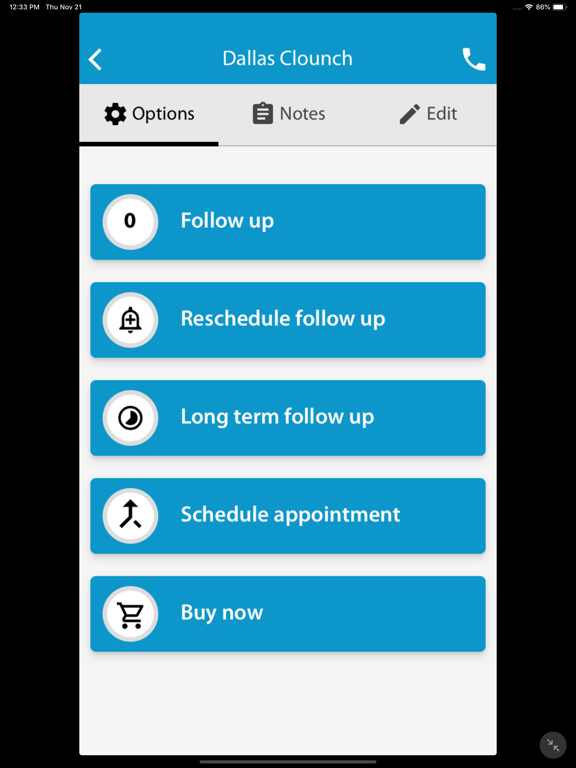 Spring Aqua BOB iPad screenshot 6 - Business app