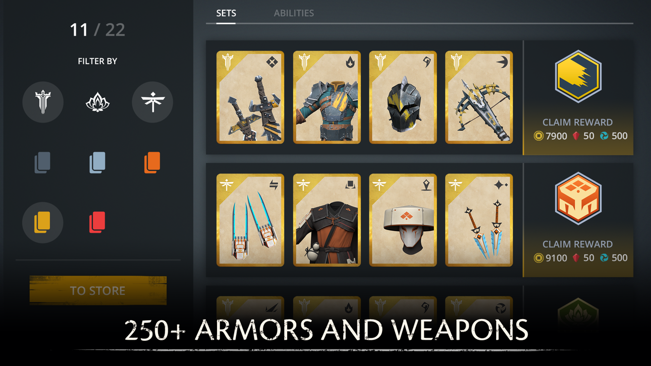 Shadow Fight 3 - RPG Fighting iOS Mod IPA screenshot 4 - iOS game interface