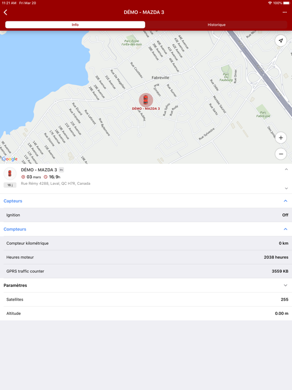 Screenshot #5 pour Géolocalisation EasyGo