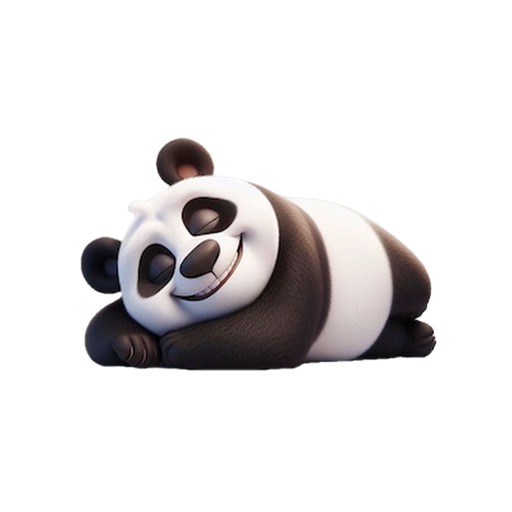 Sleeping Panda Stickers
