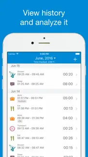 atimelogger pro time tracker iphone screenshot 2