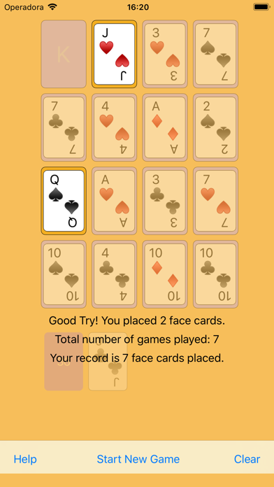 FaceCards Solitaire Screenshot