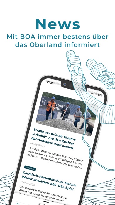 boa - Bayerische Oberland App Screenshot