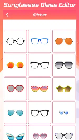 Sunglasses Glass Editor - Lens screenshot 2