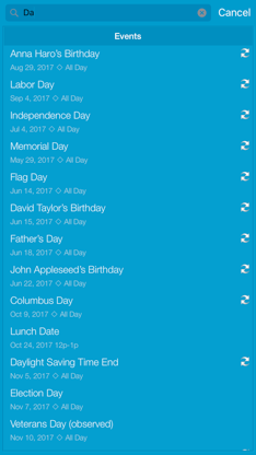 Midnight - The Grid Calendar screenshot 3