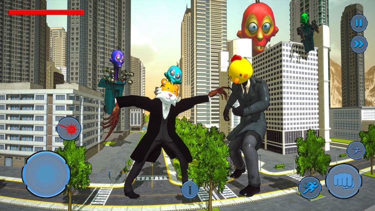 Superhero Fighter Vs Dustbin