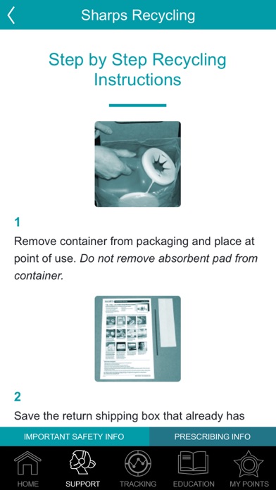 IgCares – Infusion Support iPhone screenshot 10 - Medical app
