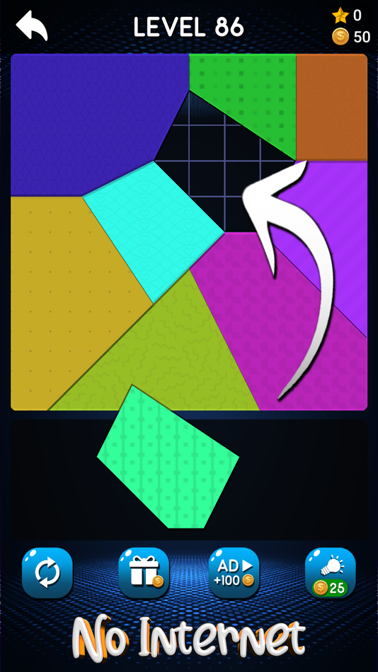 #5. Pazzel: New Tangram Puzzles (iOS) 由: Nguyen Thanh Nam