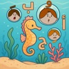 Letters's sea Arabic words icon