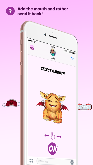 Monsticks iPhone screenshot 3 - Entertainment app