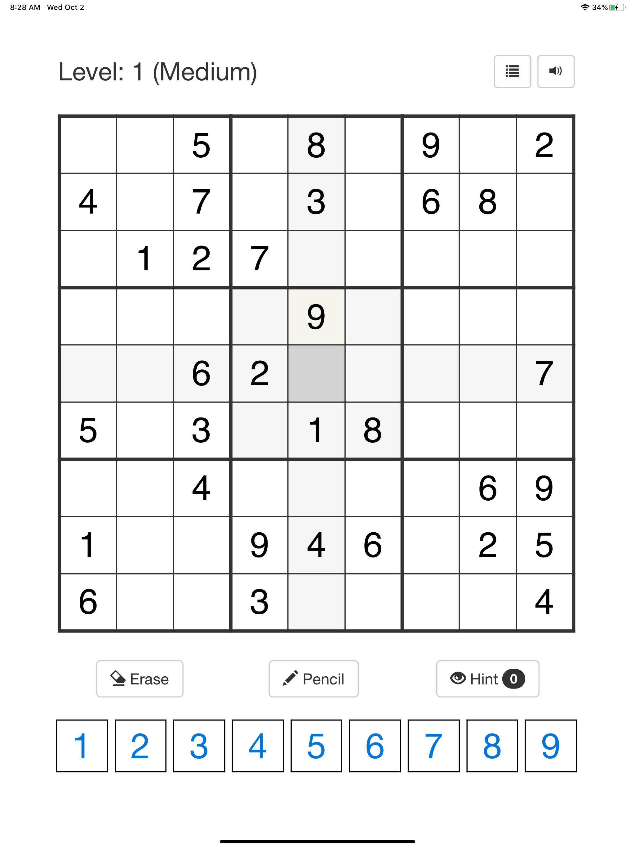 Sudoku 2* screenshot 10